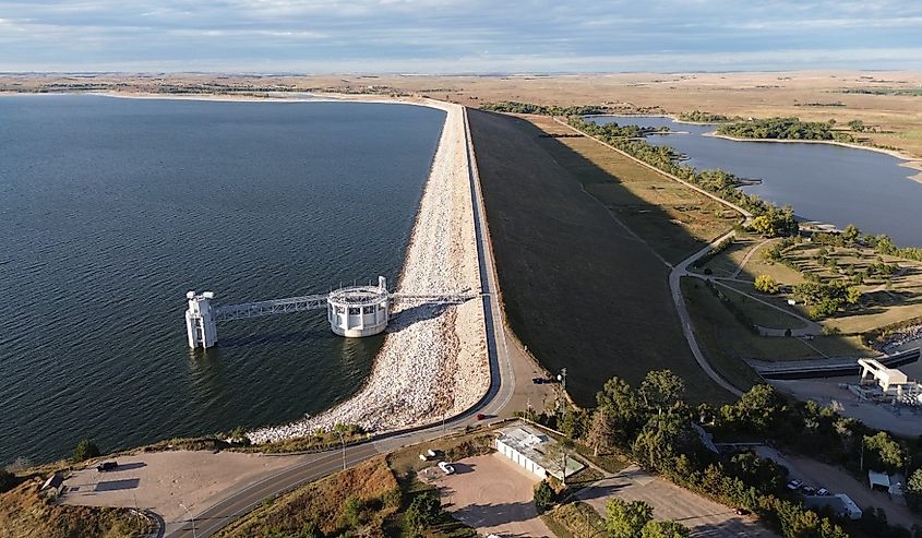 Lake McConaughy near Ogallala, Nebraska.