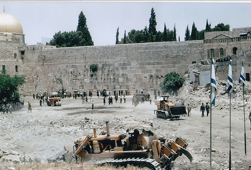 The Western Wall is the holiest site in Judaism and a site of political contention