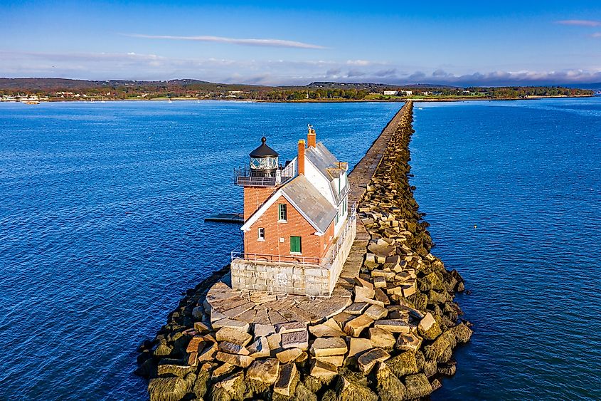 Rockland Harbor Breakwater Light