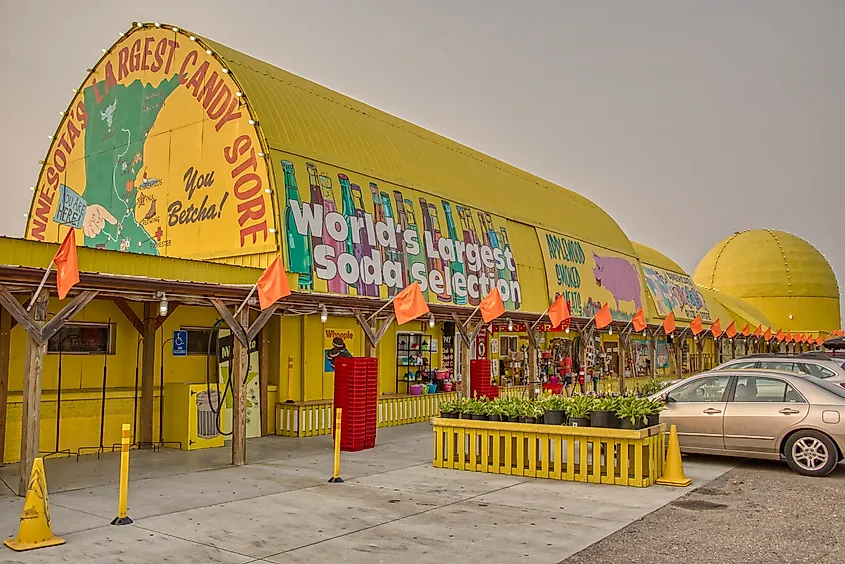 Minnesota's Largest Candy Store is a popular Tourist Destination with the World's largest selection of Soda