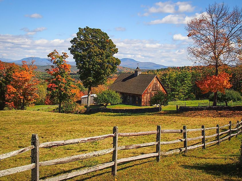 Barn in West Norwich, Vermont.