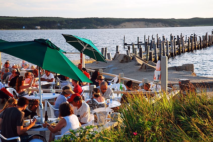 a resort in Montauk, New York