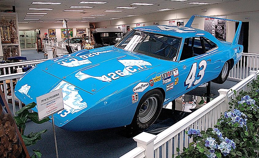 Richard Petty Museum near Climax, North Carolina