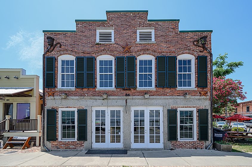 The City of Apalachicola Center for History, Culture, and Art in Apalachicola, Florida, serves as a beacon of the town's rich heritage.