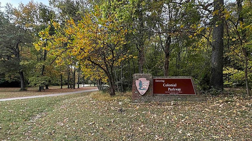 The Colonial Parkway Photo by Bryan Dearsley