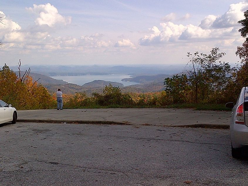 The Falling Waters Scenic Byway in South Carolina, via 