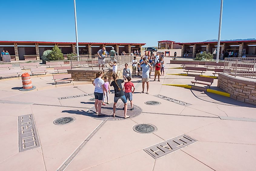 Four Corners Monument in the United States.