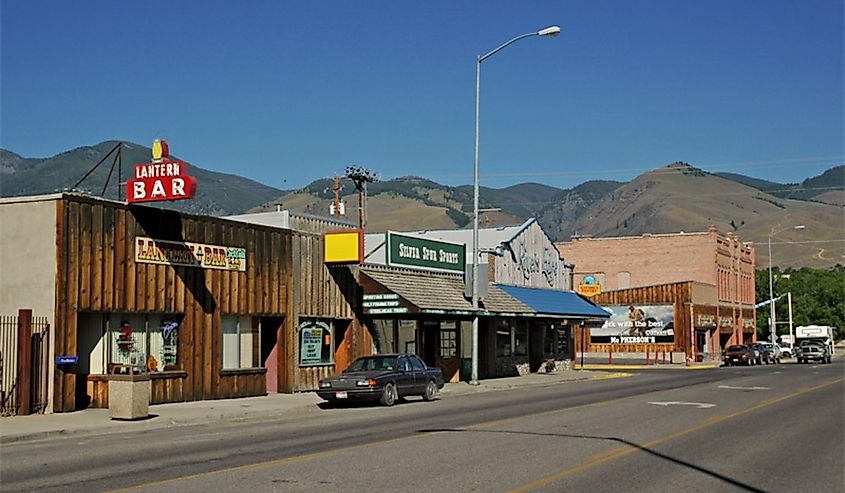 Downtown Salmon, Idaho.