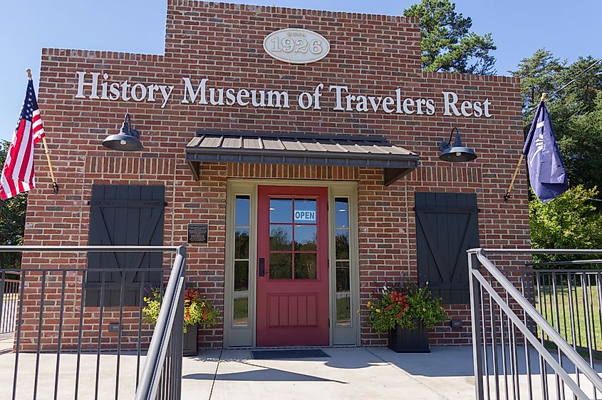The History Museum in Travelers Rest, South Carolina. Image credit MarksPhotoTravels via Flickr.com.
