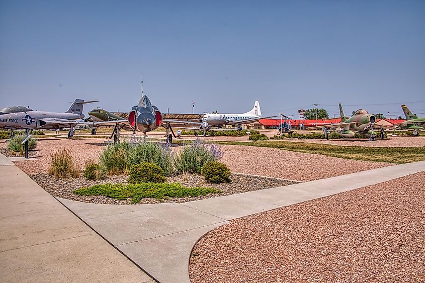 Air and Space Museum at Ellsworth Airforce Base in Box Elder, South Dakota.