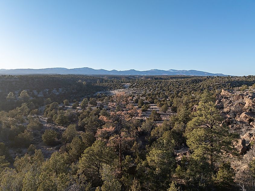 Lower Water Canyon Trail in White Rock, New Mexico