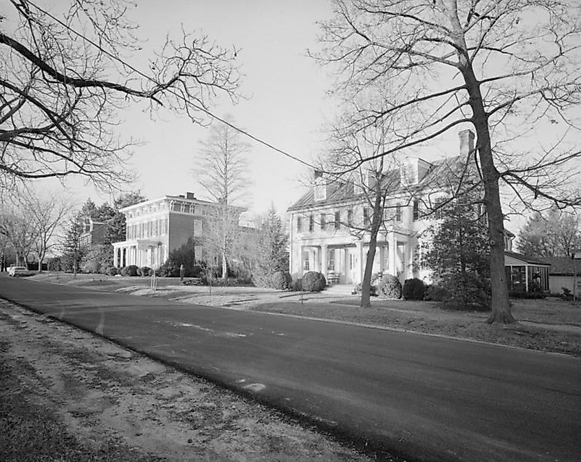 Odessa Historic District, High Street (Houses), Odessa (New Castle County, Delaware) cropped