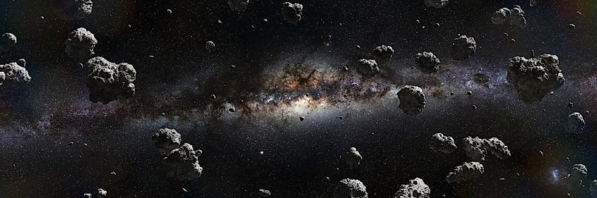 How Big Is The Asteroid Belt? - WorldAtlas
