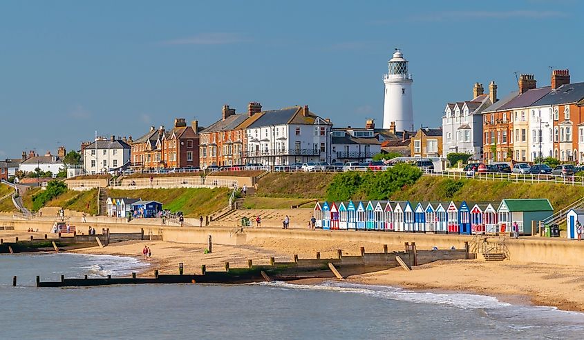 Southwold Lighthouse, Southwold, Suffolk, England, United Kingdom, Europe