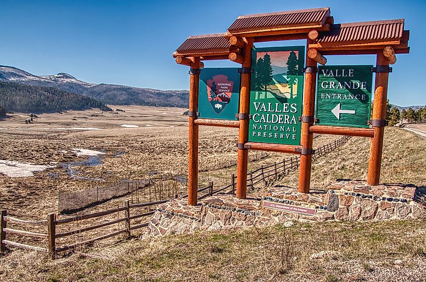 Valles Caldera National Preserve, White Rock, New Mexico.
