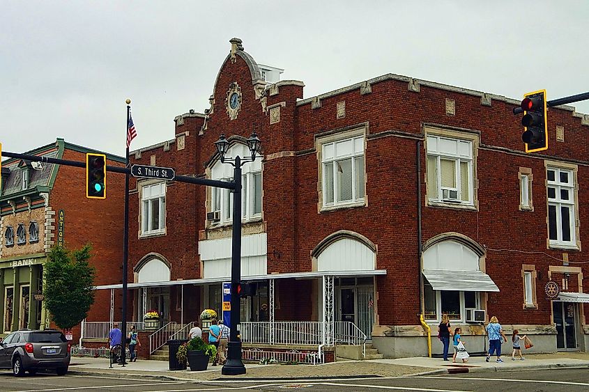 Old Tippecanoe Main Street Historic District, Tipp City, Ohio.