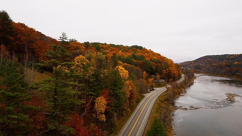 The Stone Valley Scenic Byway in Vermont
