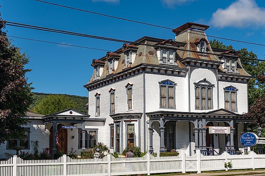 The Victorian Inn in Wallingford, Vermont, USA.