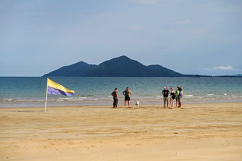 Mission Beach in Queensland, Australia.