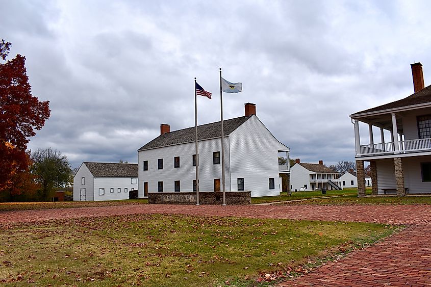 Fort Scott National Historic Site, Kansas.