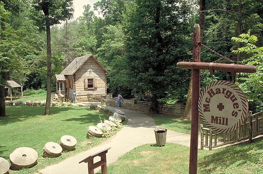 McHargue's Mill in Levi Jackson Wilderness Road State Park