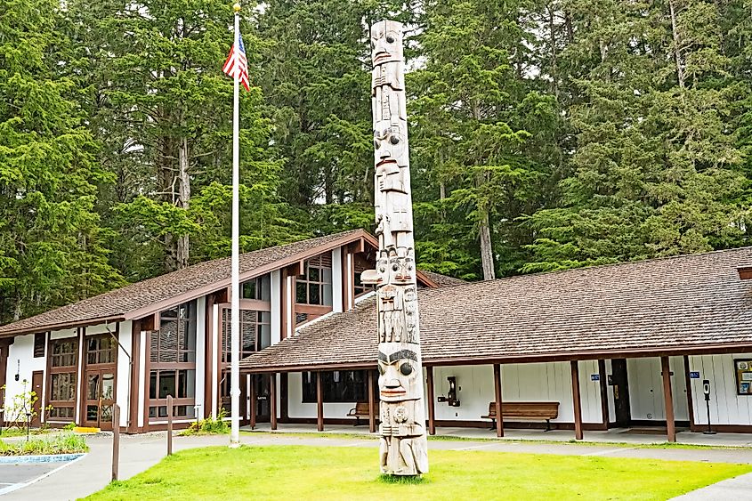 Sitka National Historical Park in Alaska.