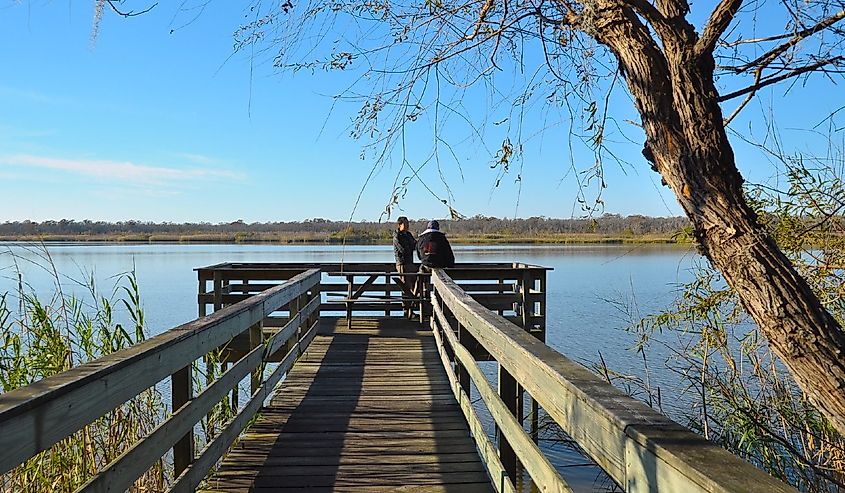 Historic Blakeley state Park, Alabama.