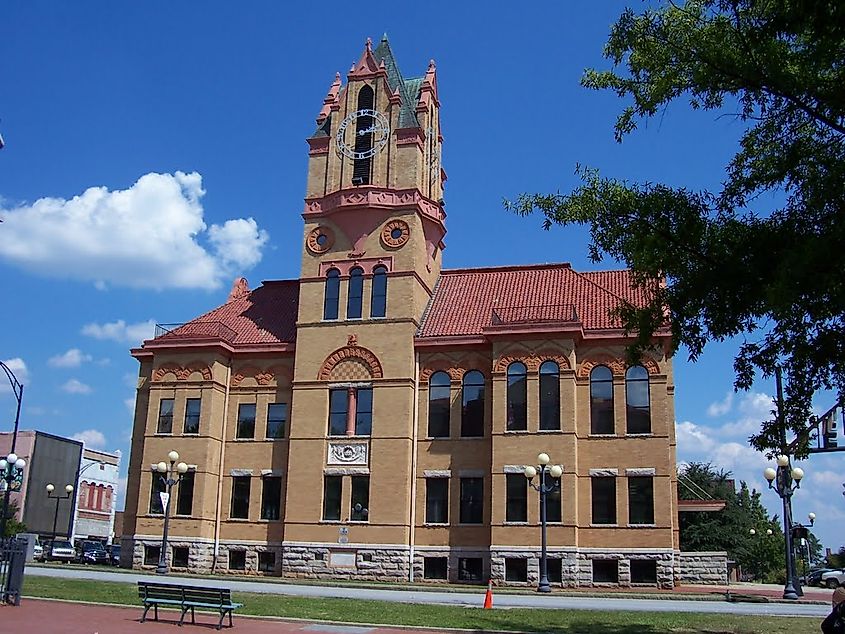 The Anderson County Courthouse in Anderson, South Carolina