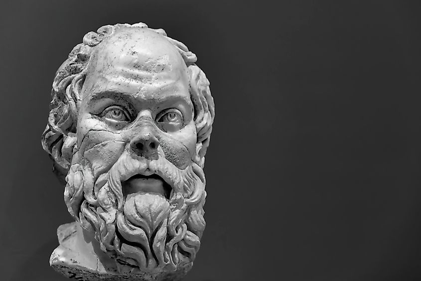 Bust of Socrates. Image by Ella_Ca via Shutterstock.com