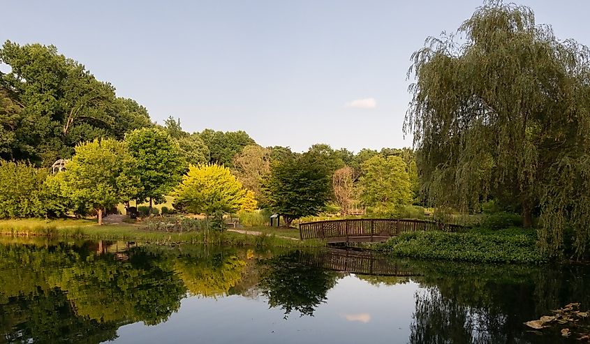 Meadowlark Botanical Gardens in Vienna, Virginia.