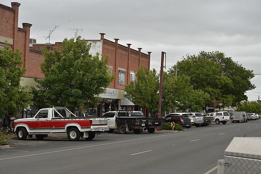 Scenery from around the town of Dimboola Western Victoria.
