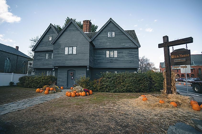 The Witch House, Salem, Massachusetts.