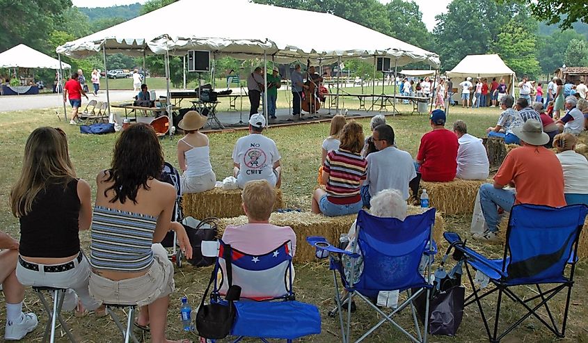 West Virginia Arts and Crafts Fair, Ripley, West Virginia, USA, July 3,2005