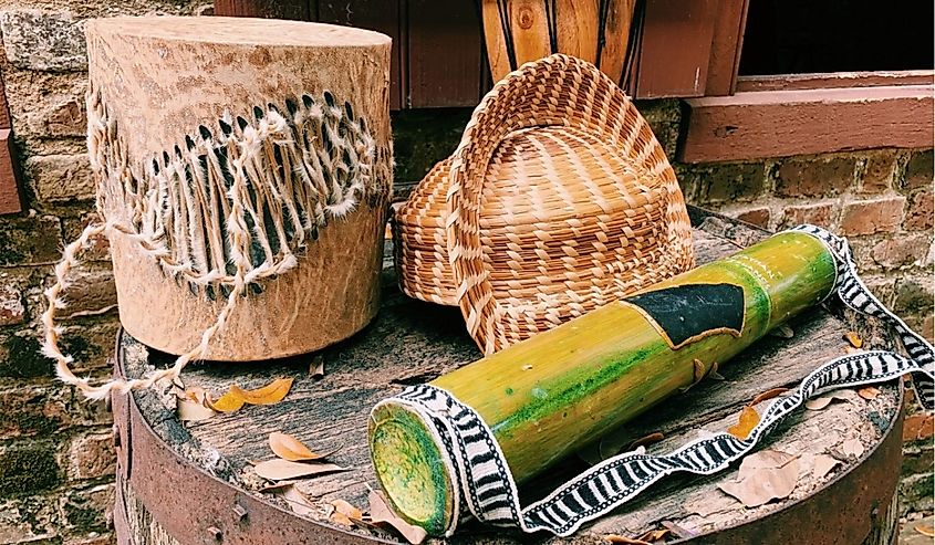 Historic pieces of the Gullah people, South Carolina