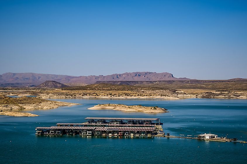 The Elephant Butte Dam, New Mexico