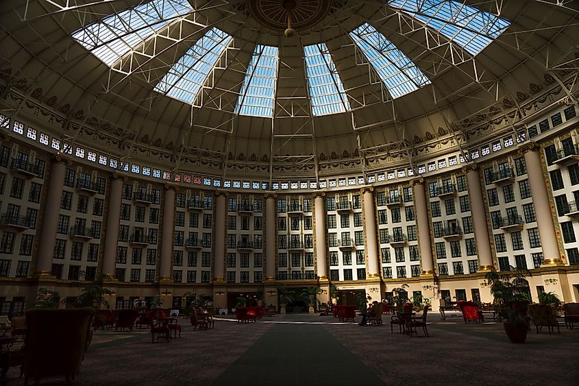 West Baden Springs Hotel in French Lick, Indiana.