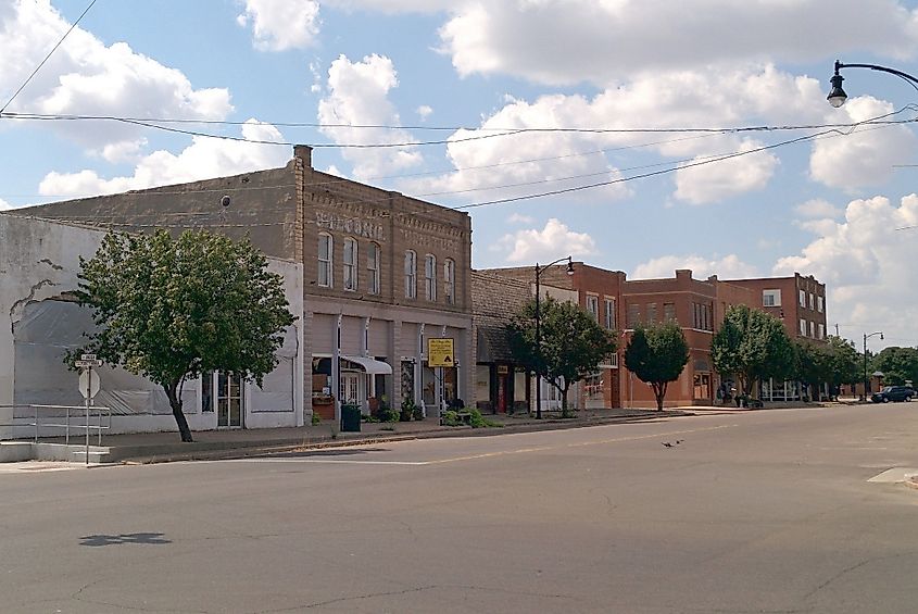 Mangum, Oklahoma.