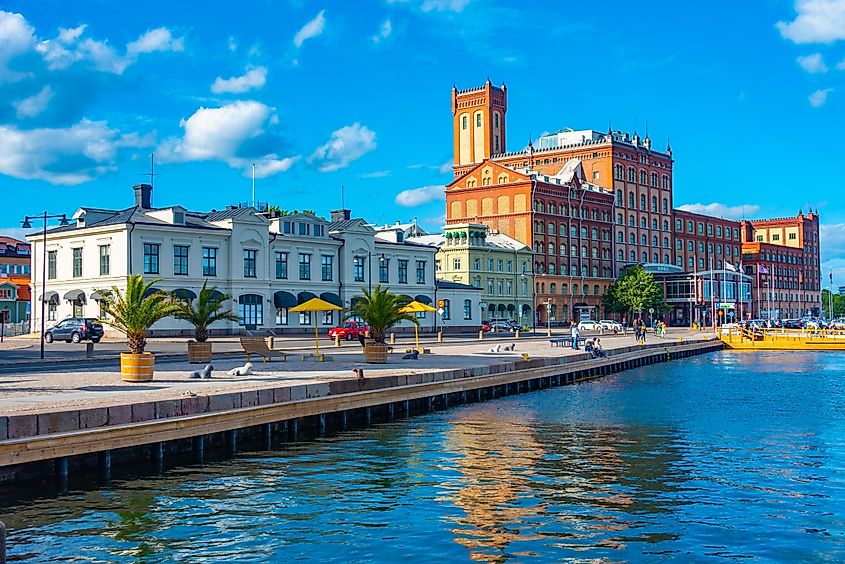 Kalmar conference center in Sweden. Editorial credit: trabantos / Shutterstock.com