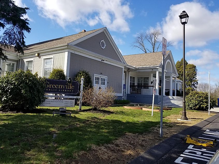 More details Greenville Public Library in Greenville Smithfield Rhode Island