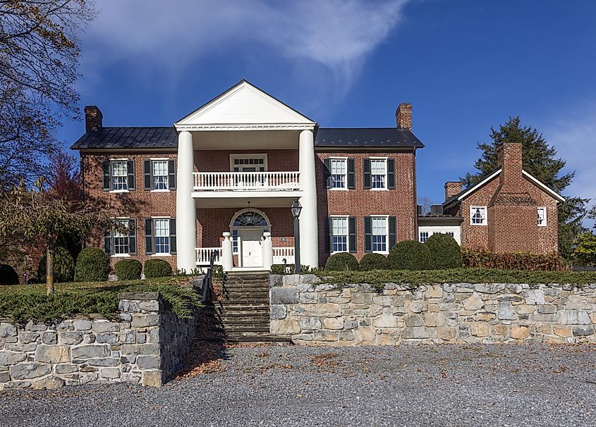 The Withrow-Montgomery House in Lewisburg, West Virginia.