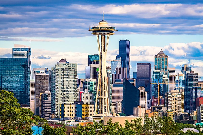 The Space Needle in Seattle, Washington