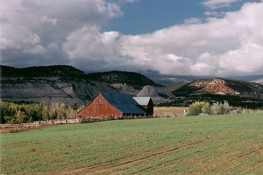 Barn in Boulder, Utah.