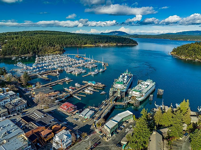 Friday Harbor, Washington.