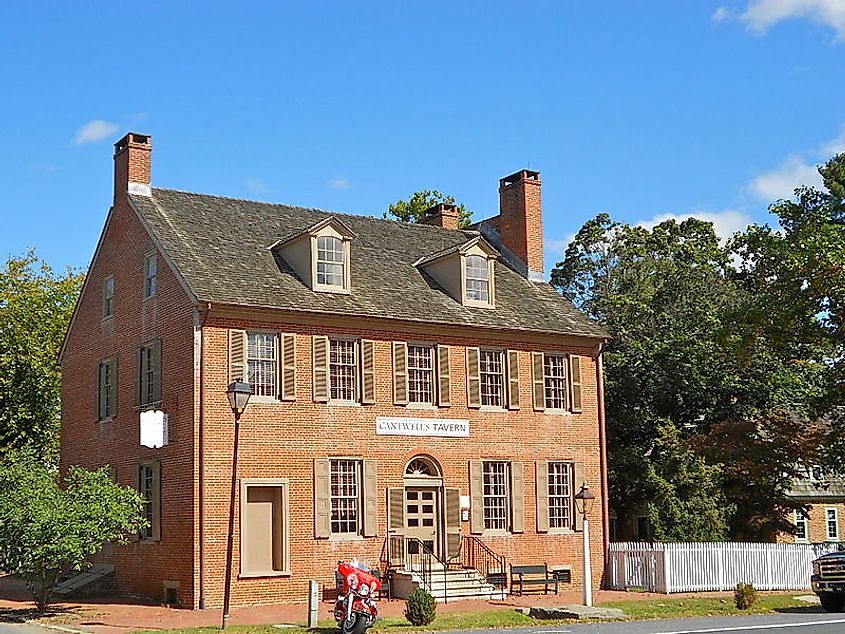 Historic Cantwell's Tavern in Odessa