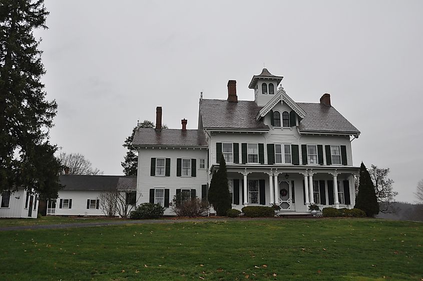 David Lyman II House, Middlefield, Connecticut. 