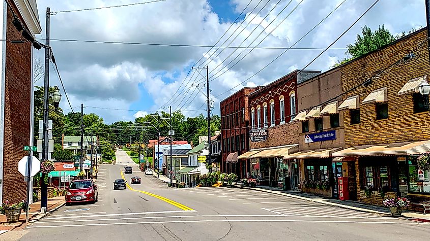 Downtown Dandridge, Tennessee