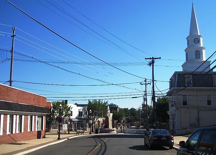 Downtown Hightstown, New Jersey