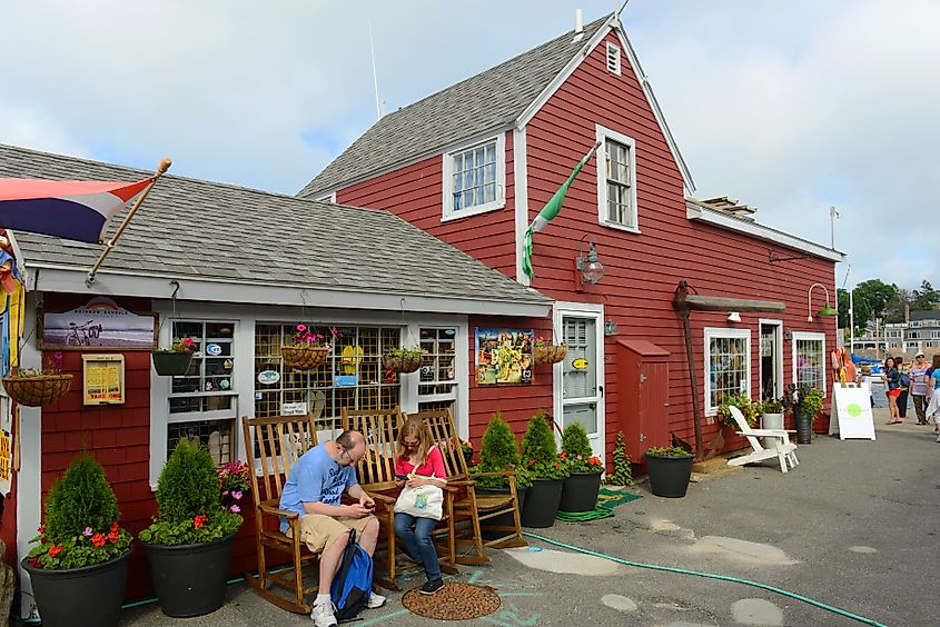 Revolve Gallery in Rockport, Massachusetts.