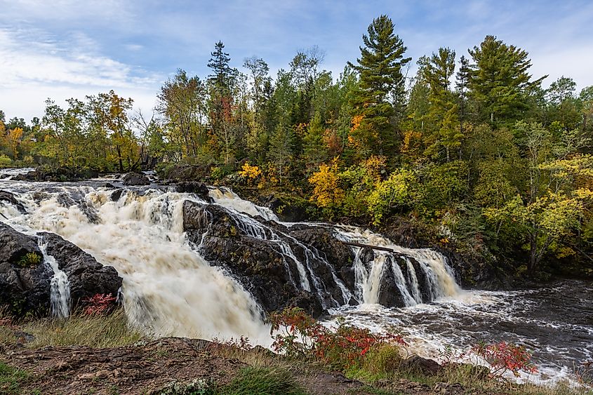 Kawishiwi Falls near Ely Minnesota