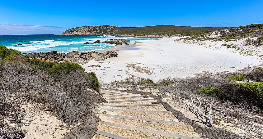 West beach Fitzgerald River National Park near Hopetoun, Western Australia.